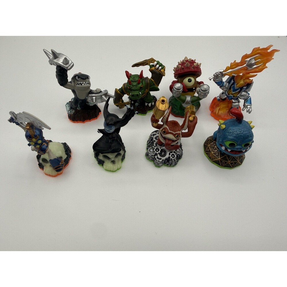 Skylanders Figures Lot Hex Ignitor 8 Character Pack Activision Game Toys